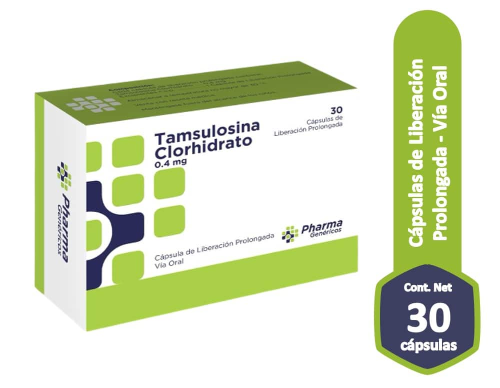 Tamsulosina Clorhidrato Via Oral 30 Capsulas Novafarmawimer