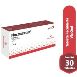 NOCTADREAM (VIA ORAL) - 30 TABLETAS RECUBIERTAS