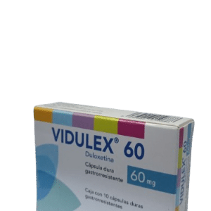 DULOXETINA 60MG(VIDULEX) X 10 CAP BONIF 1+1 X SISTE
