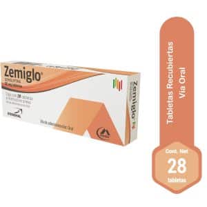 ZEMIGLO 50MG(GEMIGLIPTINA) X 28 TAB