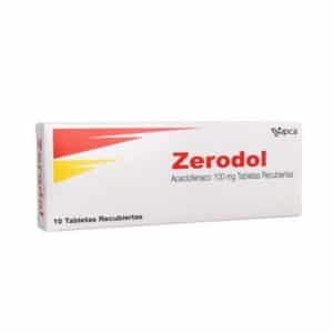 ZERODOL 100MG X 10TABLETAS