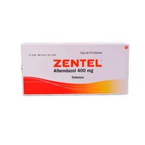 ZENTEL 400 MG X 50 TAB