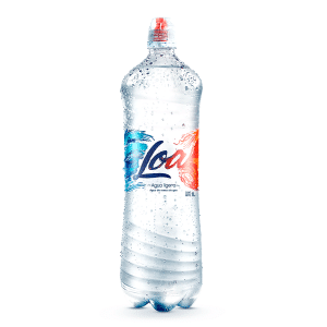 AGUA LOA S/GAS X 1 LITRO.