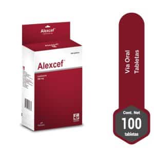 ALEXCEF 500MG X 100 TAB