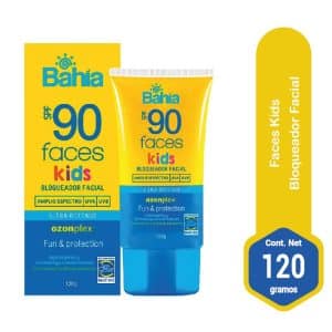 BAHIA FACES KIDS SPF-90 C/CAJA X 120GR