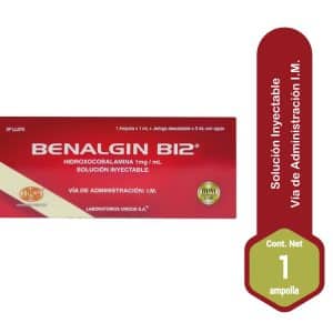 BENALGIN B12 AMP X 1 C/JERING