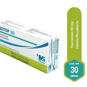 TOPIRAMATO 50MG(BIOTIP) X 30 TABLETAS