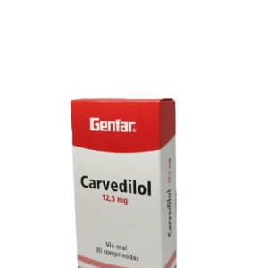 CARVEDILOL 12.5MG X 30 COMP