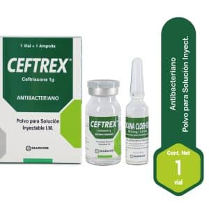 CEFTREX 1GR AMP I.M. X 1