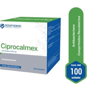 CIPROCALMEX X 100 COM.