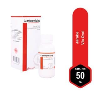 CLARITROMICINA 250MG/5ML X50ML