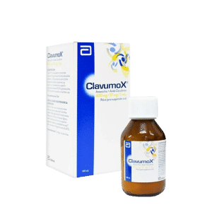 CLAVUMOX 400MG/57MG SUSPX100ML