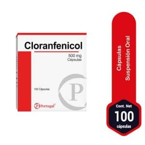 CLORANFENICOL 500 MG x 100 CAP