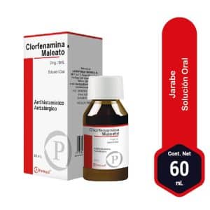 CLORFENAMINA MALE 2MG/5ML 60ML