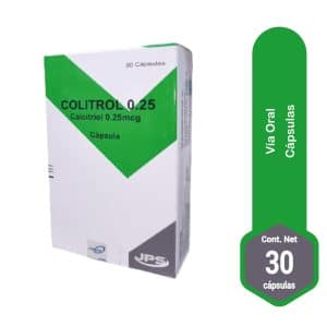CALCITRIOL 0.25MG(COLITROL) X 30 CAP