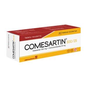 COMESARTIN 300/25MG X 30 TAB-BONIF(1+1)X SISTEMA