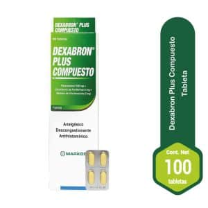 DEXABRON PLUS COMPUESTO X 100 TAB.