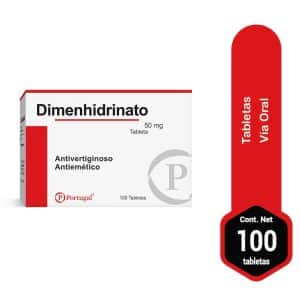 DIMENHIDRINATO 50 MG X 100 TAB