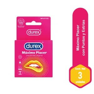 PRESERVATIVO DUREX MAX.PLA.X 3