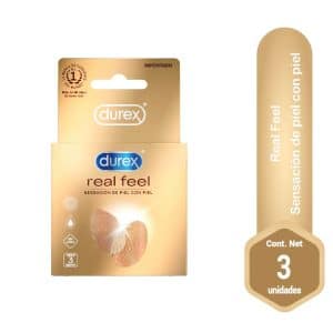 PRESERVATIVO DUREX REAL-FE X 3