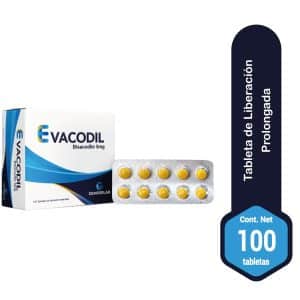 BISACODILO-EVACODIL 5MG X 100 TAB