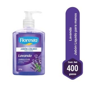 JABON LIQUIDO FLORESTA LAVANDA X 400 ML