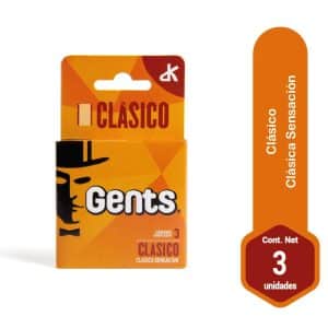 PRESERVATIVOS GENTS CLASICO X 3
