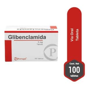 GLIBENCLAMIDA 5MG X 100 TABL