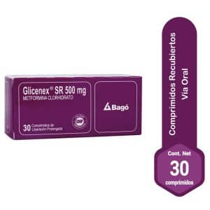GLICENEX SR-500 MG X 30 COM