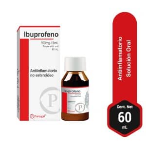 IBUPROFENO 100MG/5ML X 60 ML.