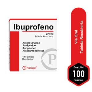IBUPROFENO 800MG X 100 TABLETAS