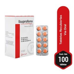 IBUPROFENO 400 MG x 100 TAB