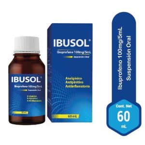 IBUPROFENO (IBUSOL) 100MG/5ML X 60ML