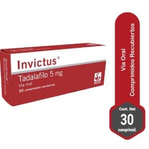 TADALAFILO 5MG (INVICTUS 5MG) X 30 TAB.