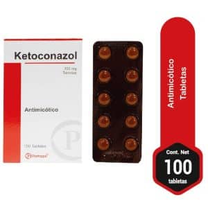 KETOCONAZOL 200 MG x 100 TAB