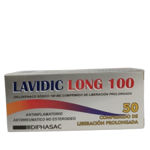 DICLOFENACO(LAVIDING LONG) 100MG X 50 UND