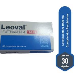 LEOVAL 1000 MG (LEVETIRACETAM) X 30 COMP