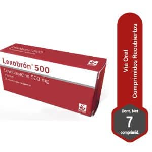 LEXOBRON 500 MG X 7 COMP