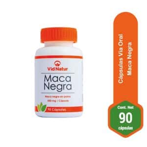MACA NEGRA 500MG X 90 CAP VID NATUR