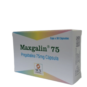 MAXGALIN 75MG X 30 CAP