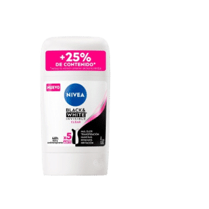 NIVEA DES.BARRA MUJER BLACK & WHITE X 5 ANTI X 54 GR.