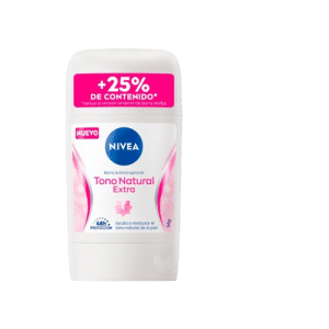 NIVEA DES.BARRA MUJER TONO NATURAL EXTRA X 54 GR.