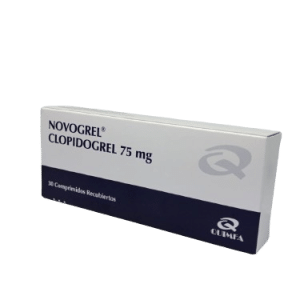 CLOPIDOGREL 75MG(NOVOGREL)X 30 COM.