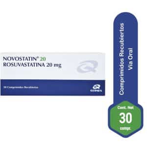 ROSUVASTATINA 10MG(NOVOSTATIN) X 30 COMP