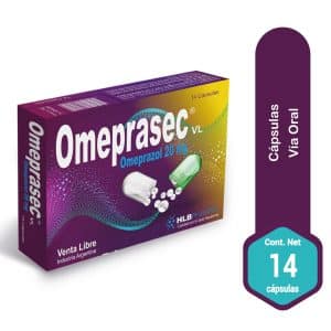 OMEPRAZOL 20 MG (OMEPRASEC) X 14 CAP