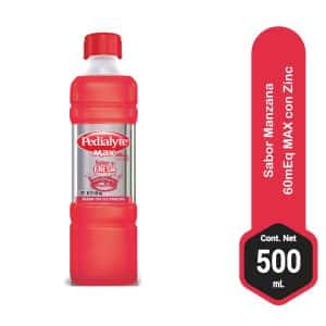 PEDIALYTE 60mEq MAX S/FRESA X 500 ML.