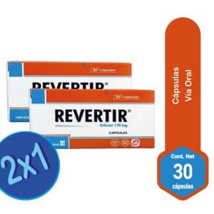 REVERTIR 120 MG X 30 CAP.-BONF 1+1 X SISTEMA