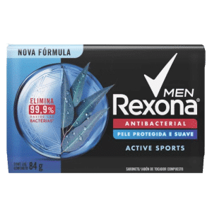 REXONA JABON ANTIBACTERIAL ACTIVE SPORTS X 84GR