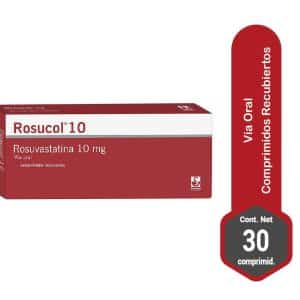 ROSUVASTATINA (ROSUCOL)10MG X 30TAB