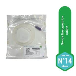 SONDA NASOGASTRICA SILICONADA N# 14 - SILMAG